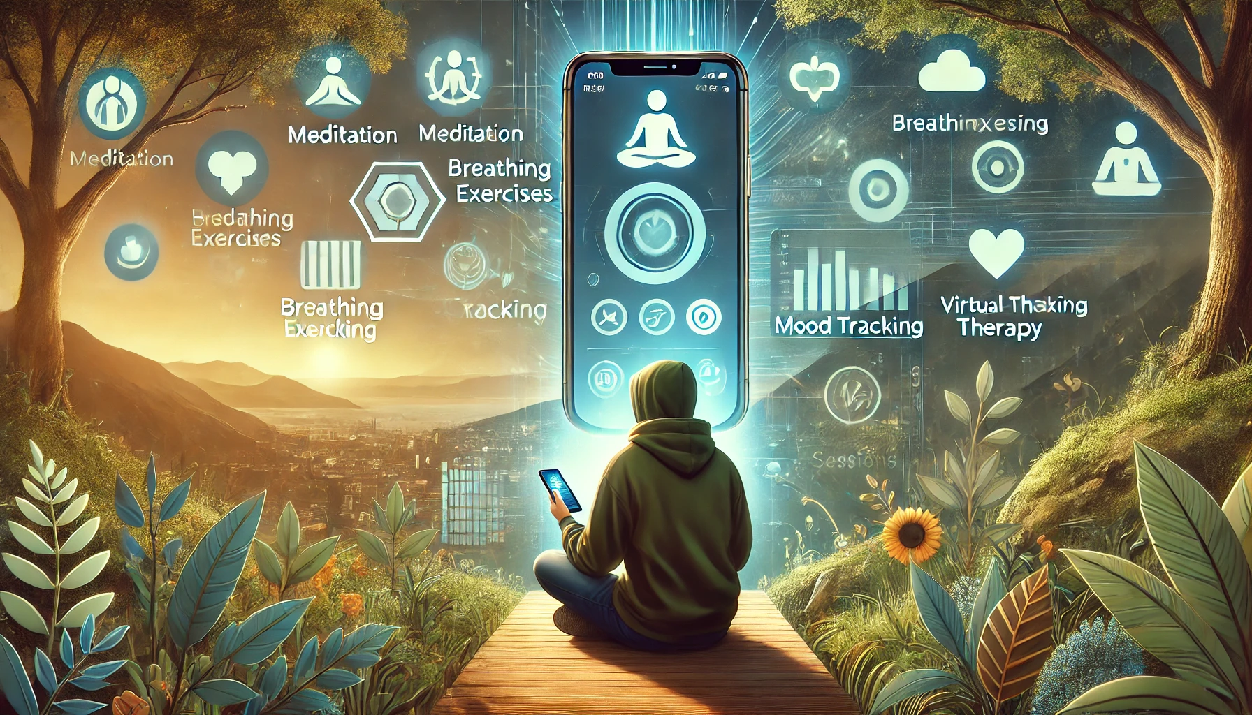 心理健康应用程序激增，全球压力水平上升